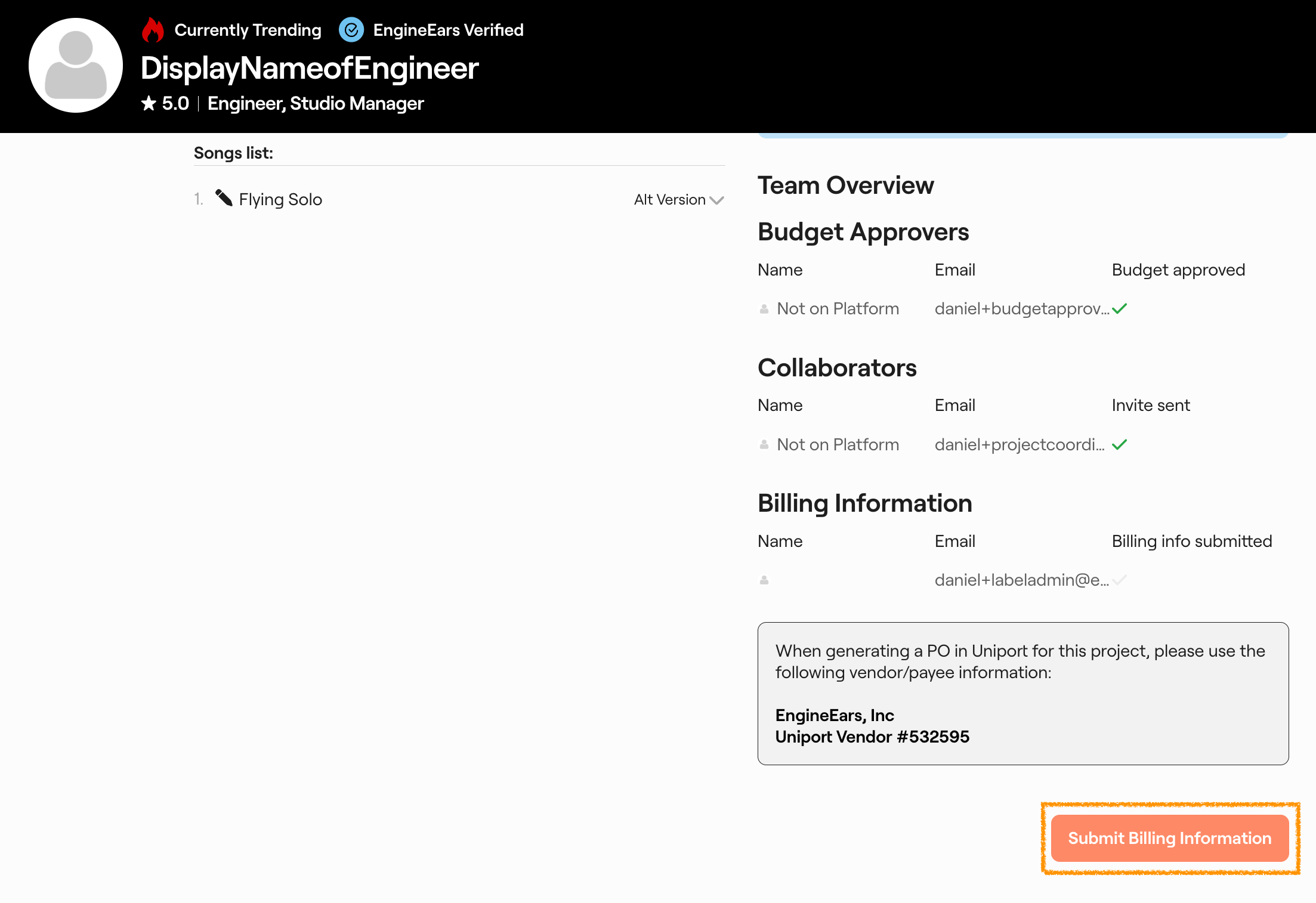 Submit A Request Billing Support - Premium Gradient Image Gallery - 8K